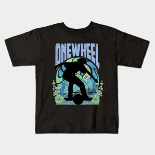 onewheel electric skateboard - float life onewheel skateboard Kids T-Shirt